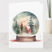 Carte Snow Globe (Devant)