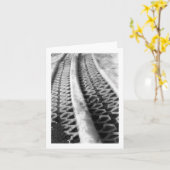 Carte Snow Plow Tracks (Fleur jaune)