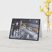 Carte Snow Town Painting by Alfred Fox (Fleur jaune)