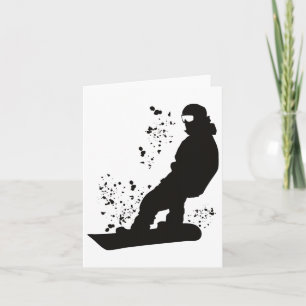 Carte Snowboard coloré Snowboard Snowboard 28