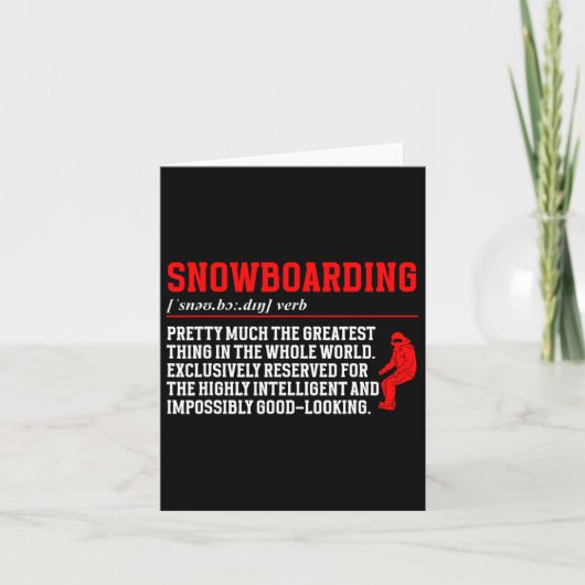 Carte Snowboard Définition Snowboard Outboard Snowboard (Devant)
