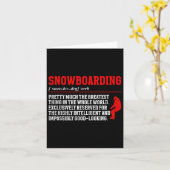 Carte Snowboard Définition Snowboard Outboard Snowboard (Fleur jaune)