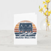 Carte Snowboard Meeting Snowboarding Vacation Skiing (Fleur jaune)