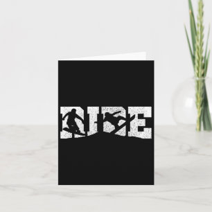 Carte Snowboard - Ride Winter Sports Snowboard Cadeau