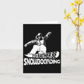 Carte Snowboard Shirt Planche À Neige Planche À Neige (Fleur jaune)