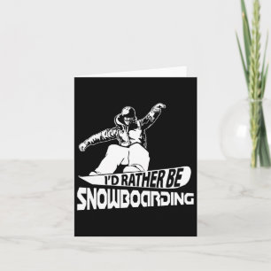 Carte Snowboard Shirt Planche À Neige Planche À Neige