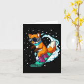 Carte Snowboard Snowboard 4 (Fleur jaune)