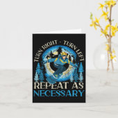 Carte Snowboard Snowboard Tourner à droite Tourner à gau (Fleur jaune)