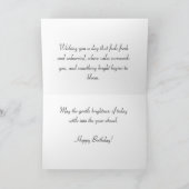 Carte Snowdrops à Sunshine - Anniversaire personnalisé (Intérieur)