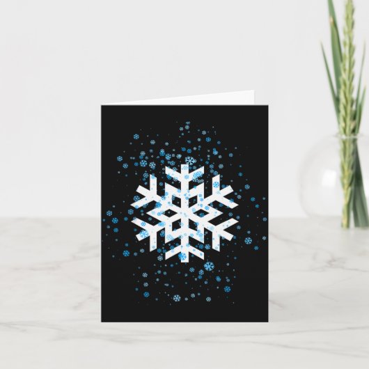 Carte Snowflake For Women  (Devant)