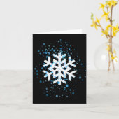 Carte Snowflake For Women  (Fleur jaune)