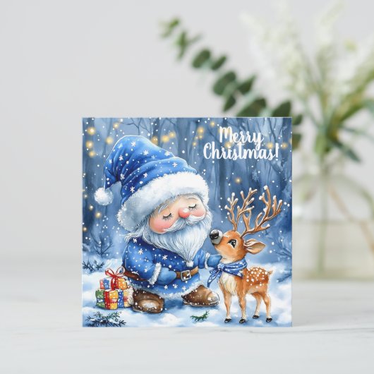 Carte Snowflakes & Kindness (Debout devant)