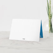 Carte Snowflakes Speech Buble Fun Retro Comédie Livre (Dos)