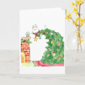 Carte Snowglobe (Fleur jaune)