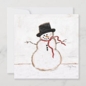 Carte Snowman (Devant)