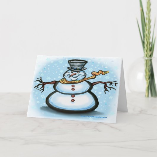 Carte Snowman (Devant)