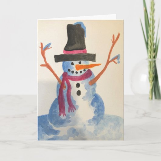 Carte Snowman (Devant)
