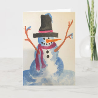 Carte Snowman