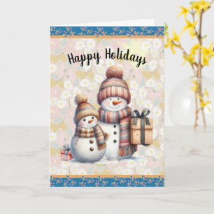 Carte Snowman avec forfaits