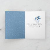 Carte Snowman De Noël Avec Cône De Crème De Glace (Intérieur)