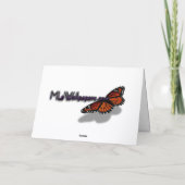 Carte Snowy Birch Tree Canopy (Dos)