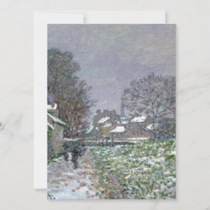 Carte Snowy Path à Argenteuil