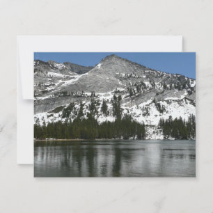 Carte Snowy Tenaya Lake Yosemite National Park Photo