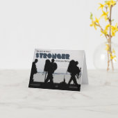 Carte So Much Stronger Army Soldier Boot Camp Cadet (Fleur jaune)