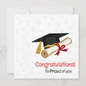Carte So Proud of You Graduation Congratulations (Devant)