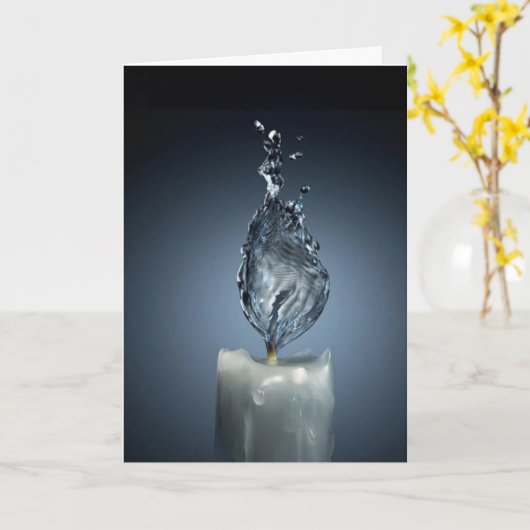 Carte Sobriété (Fleur jaune)