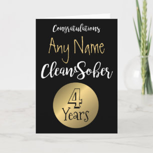 Carte Sobriety 12 étape sobre anniversaire anniver
