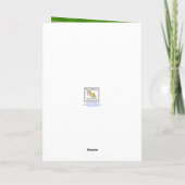 Carte Soccer Ball Look Ajouter votre nom et année Annive (Dos)