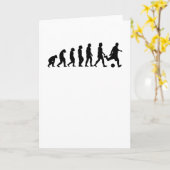 Carte Soccer Footballer Evolution Cadeau Cadeau Présente (Fleur jaune)