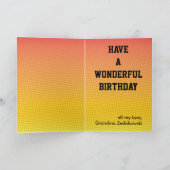 Carte Soccer Fun ⚽ Photo Anniversaire Fête Epic (Intérieur)