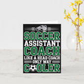 Carte Soccer Istant Coach Like A Head Coach Only Way Coo (Fleur jaune)