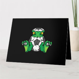 Carte Soccersaurus Dinosaur Lover Soccer C