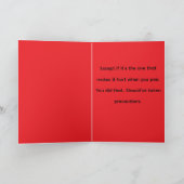 Carte "Social problem" (Any) Joke (Intérieur)