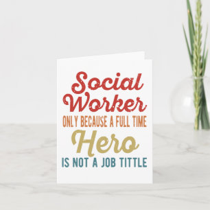 Carte Social Work Month - Sociworker Hero