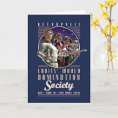 Carte Société de domination du monde des dames (Fleur jaune)