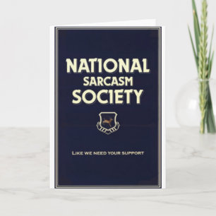 Carte Société nationale-sarcasme