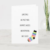Carte Sock card (Devant)
