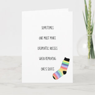 Carte Sock card