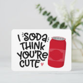 CARTE SODA THINK (Debout devant)