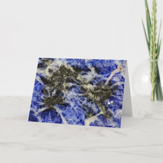Carte Sodalite bleue (Devant)