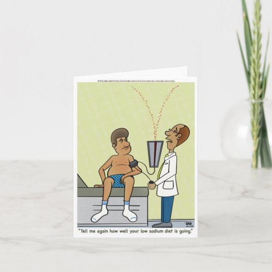 Carte Sodium faible (Devant)