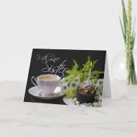 Soeur A Anniversaire Thé Yum café fleurs de thé