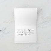 CARTE **SŒUR** À TRAVERS LES KILOMÈTRES POUR TON *ANNIVE (Intérieur)