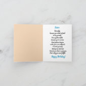 Carte Soeur afro-américaine joyeuse anniversaire (Intérieur)