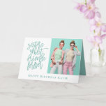 Carte Soeur Best Friends Forever Photo Anniversaire Turq<br><div class="desc">Soeur Best Friends Forever Photo Anniversaire Turquoise Surtout pour votre soeur le jour de son anniversaire et ajoutez votre propre photo préférée de vous deux.</div>