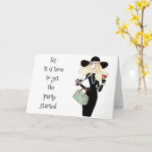 CARTE ***SOEUR*** C'EST VOTRE ANNIVERSAIRE* FÊTONS (Fleur jaune)